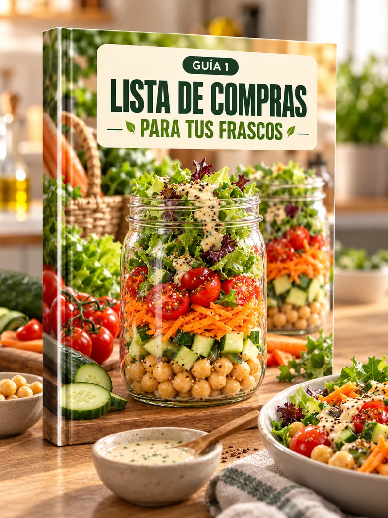 Lista de compras para los frascos